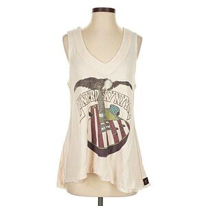 LYNYRD SKYNYRD Band Graphic Shirt Thermal Tank Tunic SOUTHERN ROCK RARE NWT NEW
